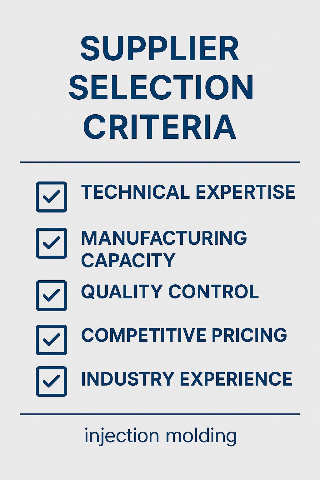 Key Criteria for Getting an International Injection Molding Supplier 6 Office Chair Components Manufacturing in China