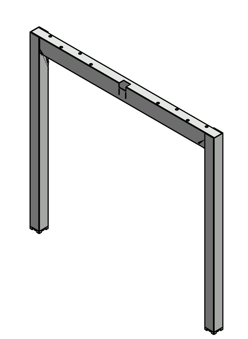 Steel Desk Legs in China